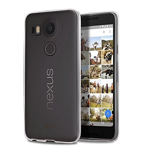 Cable And Case Ultra Thin TPU Case for Google Nexus 5X - Clear