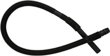 General Electric WH41X10096 Washing machine corrugated drain hose, Black