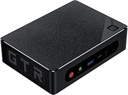 Beelink GTR6 Mini PC Ryzen 9 6900Hx 32GB RAM DDR5 500GB PCle 4.0 SSD W11 Pro Mini Computers, Quad HDMI Output 8K Mini Desktop PC, WiFi 6/BT-5.2, USB3.2, 2.5G RJ45, Dual M.2 SSD Slot and Dual Fan