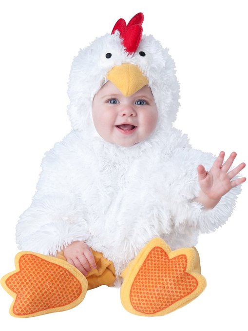 InCharacter Baby's Cluckin' Cutie Chicken Costume