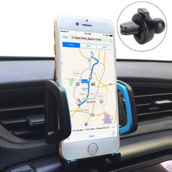 Car Phone Mount,U-good Universal 360 Rotating Air Vent Cell Phone Holder Stand Car Accessories w/ A Quick Release Button For iPhone Samsung Galaxy Note and More