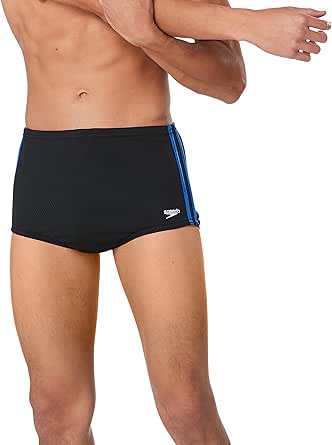 Speedo Men's Swimsuit Square Leg Poly Mesh Training Suit