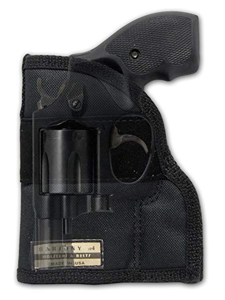 Barsony New Pocket Holster for 2", Snub-Nose .38 .357 Revolvers