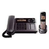 Panasonic KX-TG1061M CordlessCorded Phone with Answering Machine Metallic Grey