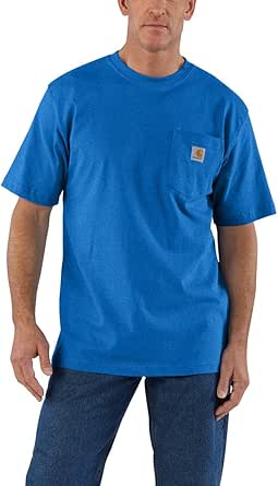 Carhartt Men's Loose Fit Heavyweight Short-Sleeve Pocket T-Shirt