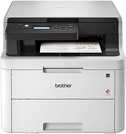 Brother HL-L3290CDW Compact Digital Color Printer Providing Laser Printer Quality Results with Convenient Flatbed Copy & Scan, Wireless Printing and Duplex Printing, RHLL3290CDW