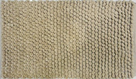 Norwalk Chunky Microfiber Mat by Momentum Home. An Ultra Soft and Super Absorbent Bath Mat Made of Thick Microfiber Loops. Measures 21 inches X 36