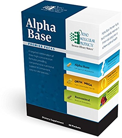 Ortho Molecular - Alpha Base Premier Packs - 30 CT