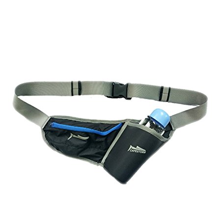 NIUEME Running Belt Waist Pack Water Resistant Runners Belt Fanny Pack for Hiking Fitness Adjustable Pouch Belt phone Holder kettle Holder