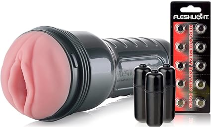 Fleshlight Vibro for Men | Pink Lady | Electric Sex Toy