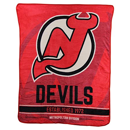 The Northwest Company NHL Breakaway Super Soft Plush Throw Blanket (Columbus Blue Jackets)
