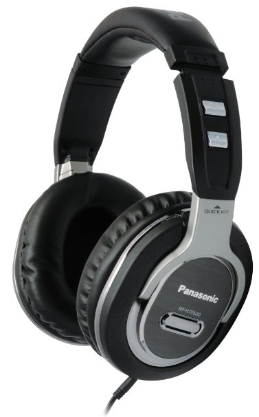Panasonic RP-HTF600-S Stereo Over-ear Headphones