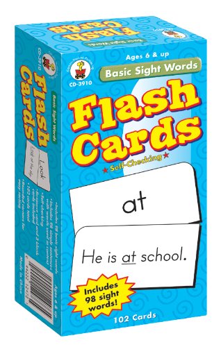 Basic Sight Words Flash Cards, Grades 1 - 3