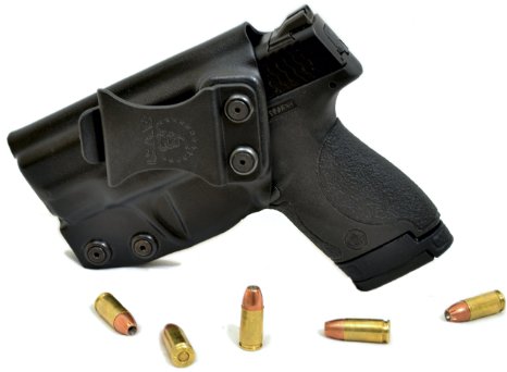 S&W M&P Shield 9/40 IWB Holster Veteran Owned Company - Made in USA - Murica - Made from Boltaron Better Than Kydex!