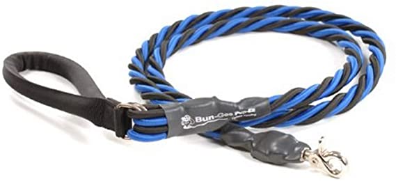 Bungee Pupee 6-Feet X-Large Leash, Blue/Black