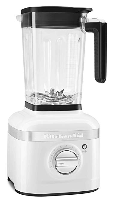 KitchenAid KSB4027WH K400 Countertop Blender, 56 Ounce, White