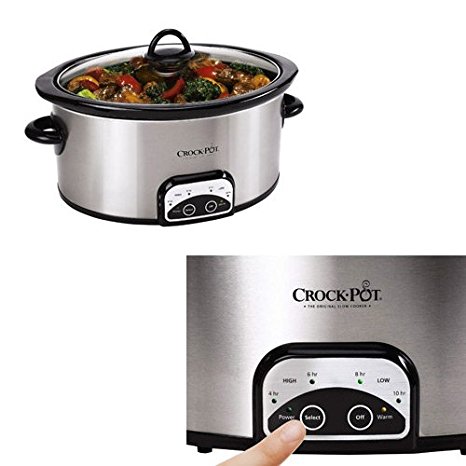 Crock-Pot SCCPVP700-S 7-Quart Programmable Slow Cooker