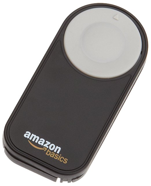 AmazonBasics Wireless Remote Control for Nikon P7000, D3000, D40, D40x, D50, D5000, D60, D70, D7000, D70s, D80 and D90 Digital SLR Cameras