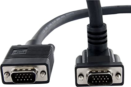 StarTech.com 6 ft Coax High Resolution 90° Down Angled VGA Monitor Cable - HD15 M/M (MXT101MMHD6)