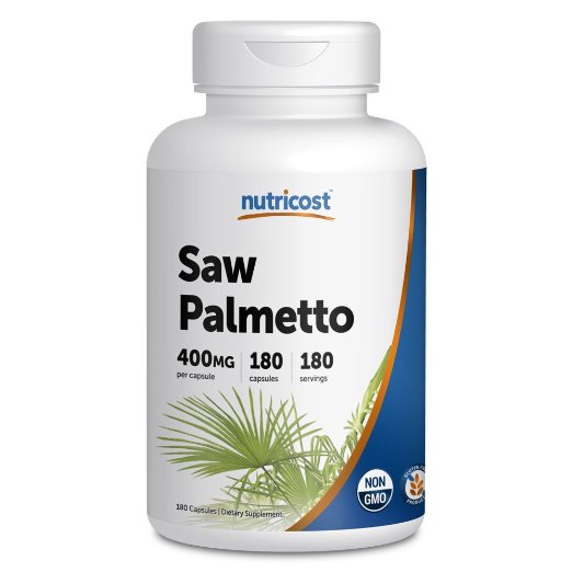 Nutricost Saw Palmetto Extract 180 Capsules 180 Servings