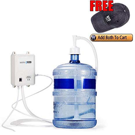 TDRFORCE Bottled Water Dispensing Pump System with Single Inlet 120v AC US Plug,Best for 5 Gallon Bottle