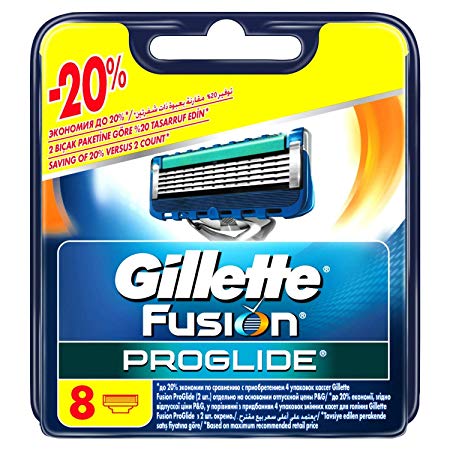 Gillette Fusion5 ProGlide Razor Blades for Men  (Packaging May Vary)