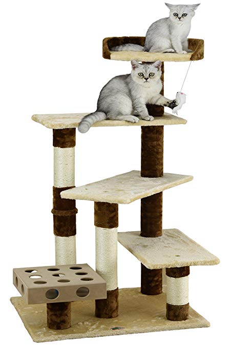 Go Pet Club IQ Busy Box Cat Tree SF052