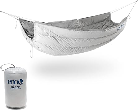 ENO, Eagles Nest Outfitters Blaze UnderQuilt Hammock Insulation for Winter, Glacier