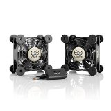AC Infinity MULTIFAN S5 Quiet Dual 80mm USB Fan for Receiver DVR Playstation Xbox Computer Cabinet Cooling