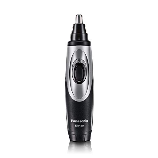 Panasonic Nose Hair Trimmer and Ear Hair Trimmer ER430K, Vacuum Cleaning System , Men's, Wet/Dry, Battery-Operated