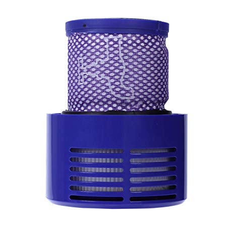 SODIAL Washable Big Filter Unit for Dyson V10 Sv12 Cyclone Animal Absolute Total Clean Cordless Vacuum Cleaner, Replace Filter