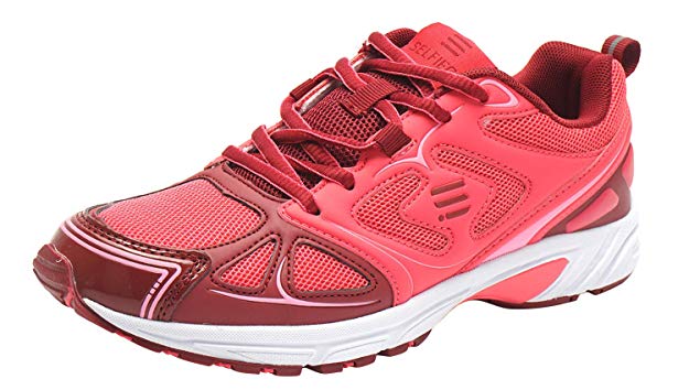 SelfieGo Womens Fashion Athletic Sneakers Outdoor Sport Cross Training Lace Up Trail Running Lightweight Sport Gym Fitness Shoes (Extra Insole & Shoelace Included)