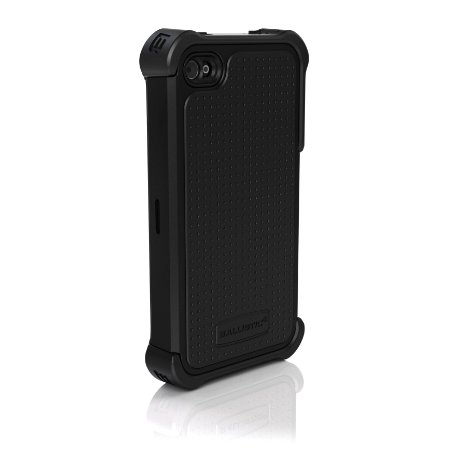 Ballistic SX0907-M005 SG MAXX Series Case for Apple iPhone 4/4S - Retail Packaging - Black
