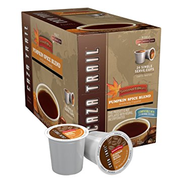 Caza Trail Coffee, Pumpkin Spice, 24 Single Serve Cups