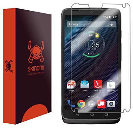 Motorola Droid Turbo Screen Protector, Skinomi TechSkin Full Coverage Screen Protector for Motorola Droid Turbo Clear HD Anti-Bubble Film