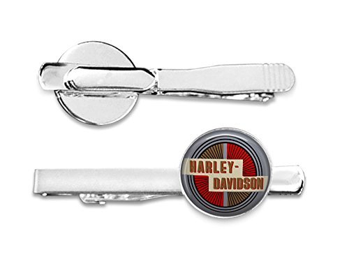 Vintage Harley Davidson Emblem Tie Clip