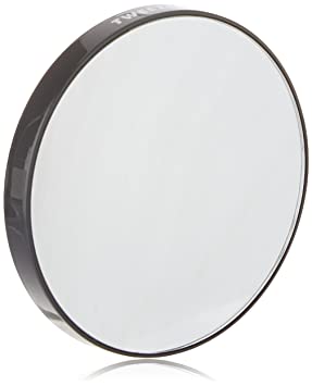 Tweezerman Professional 12X Magnifying Mirror Attaches To Any Smooth Surface