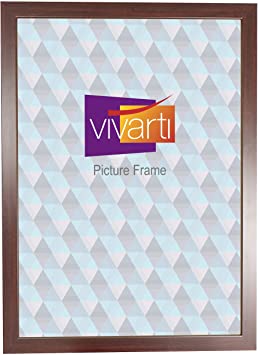 Vivarti Mahogany Dark Brown Finish Picture Frame, A2 Size, 59.4 x 42 cm,