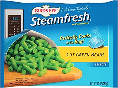 Birds Eye Steamfresh Vegetables, Cut Green Beans, 10 oz (frozen)
