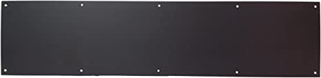 Don-Jo 90 Metal Kick Plate, Duro Coated, 30" Width x 8" Height, 3/64" Thick
