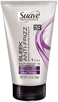 Suave Professionals Anti-Frizz Cream, Sleek - 3.5 oz