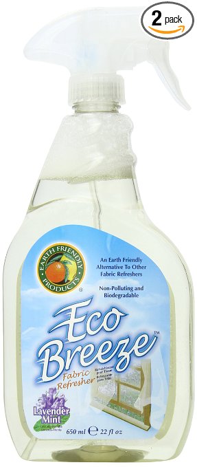 Earth Friendly Products Eco Breeze, Lavender Mint, 22-Ounce (Pack of 2)