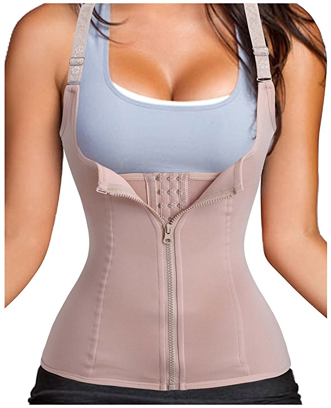 Gotoly Curves Shapers Adjustable Straps Body Shaper Waist Cincher Tank Top