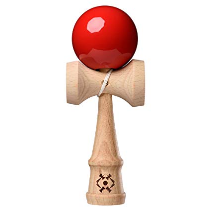 Kendama USA - Tribute - Red | Classic Wooden Skill Toy