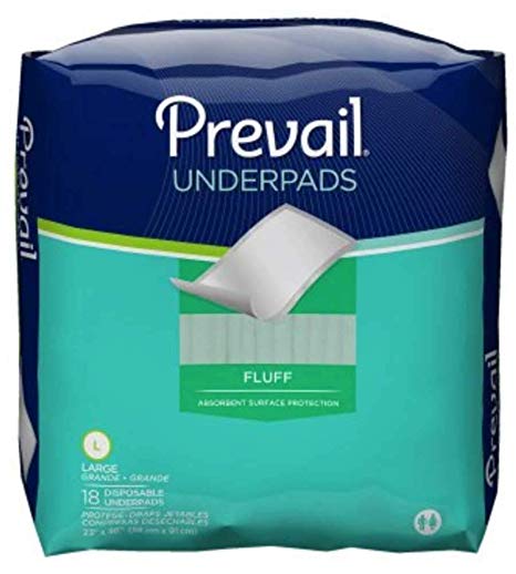 Prevail Underpads, Surface Protection, 23x36 Inch, UP-120 (Case of 120)