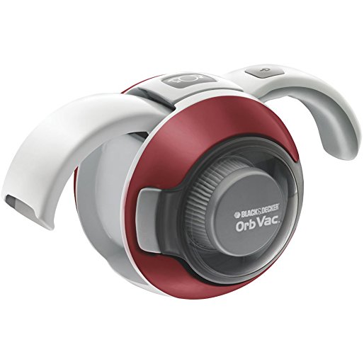 BLACK DECKER ORB4810 Orb Hand Vac, Red