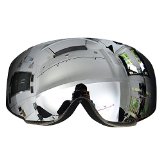 OutdoorMaster Ski and Snowboard Goggles with Detachable Dual Layer Anti-Fog Lens