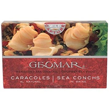 Geomar - Chilean Gourmet Seafood Sea Conch From Geomar 3.2 Ounces