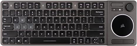 Corsair K83 Wireless Entertainment Keyboard, Backlit White LED