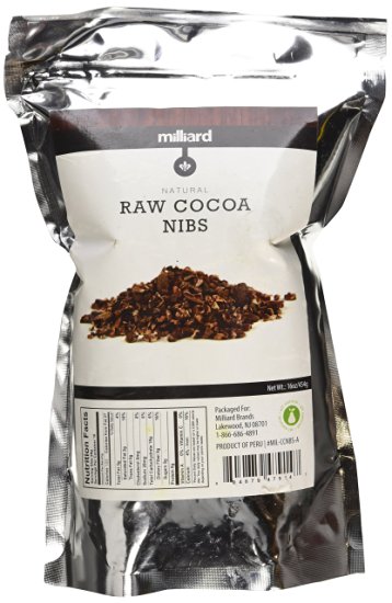 MILLIARD Cacao Nibs 16 oz.